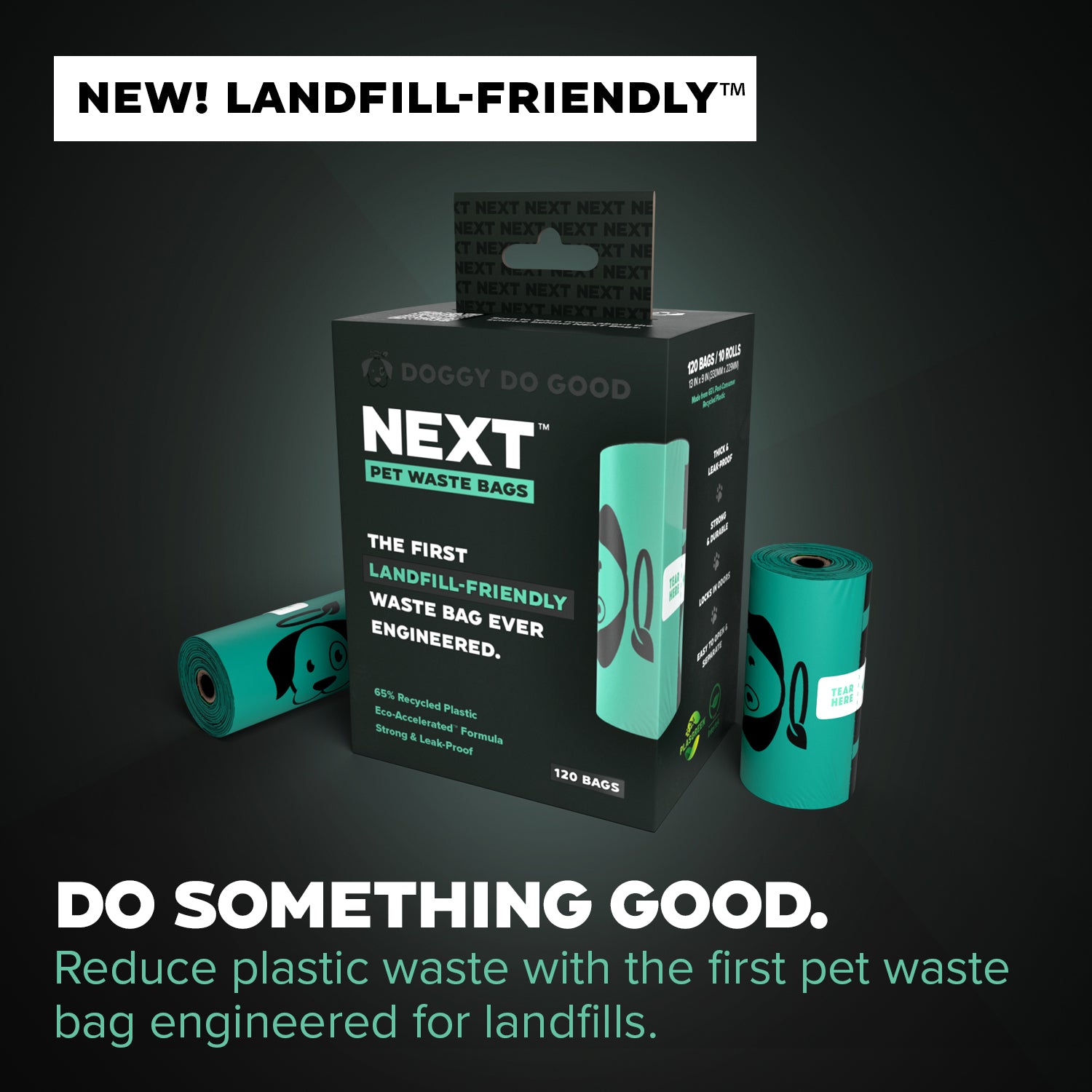 NEXT Landfill-Friendly Rolled Bags