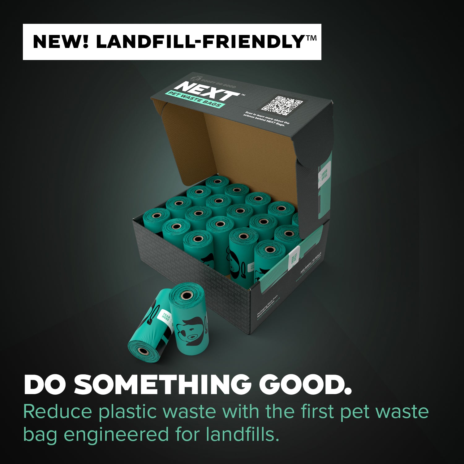 NEXT Landfill-Friendly Rolled Bags