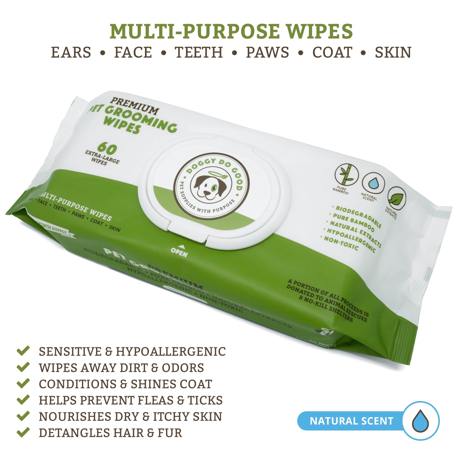 Grooming Wipes