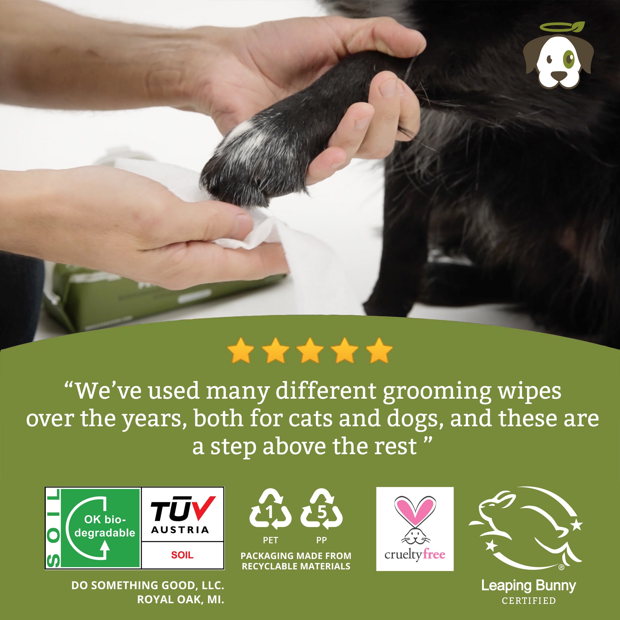 Grooming Wipes