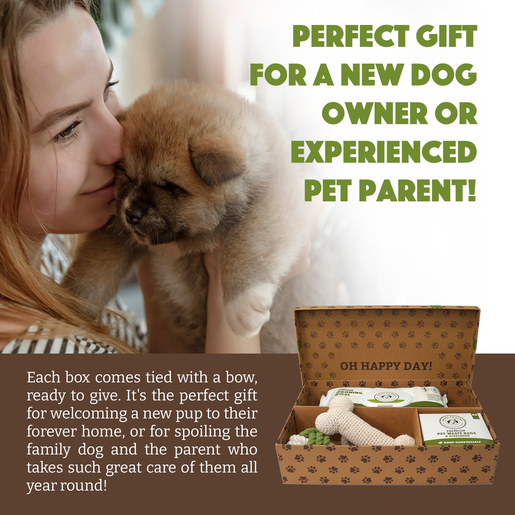 Eco-Friendly Dog Essentials Gift Box