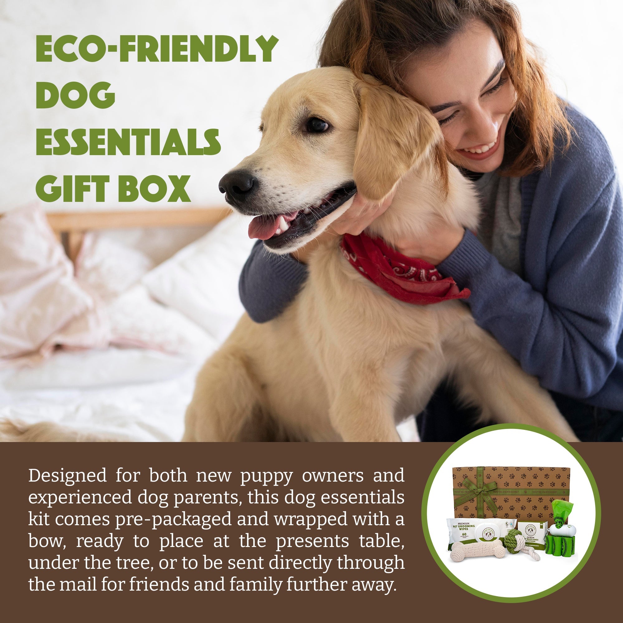 Eco-Friendly Dog Essentials Gift Box